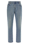 stonewashed cotton denim jeans