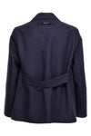 single-breasted wool jacket