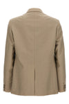 single-breasted wool blazer