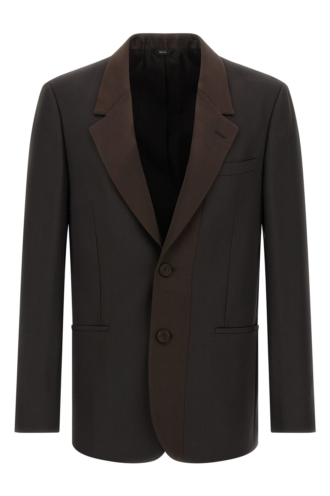 FENDI 50 single-breasted wool crêpe blazer