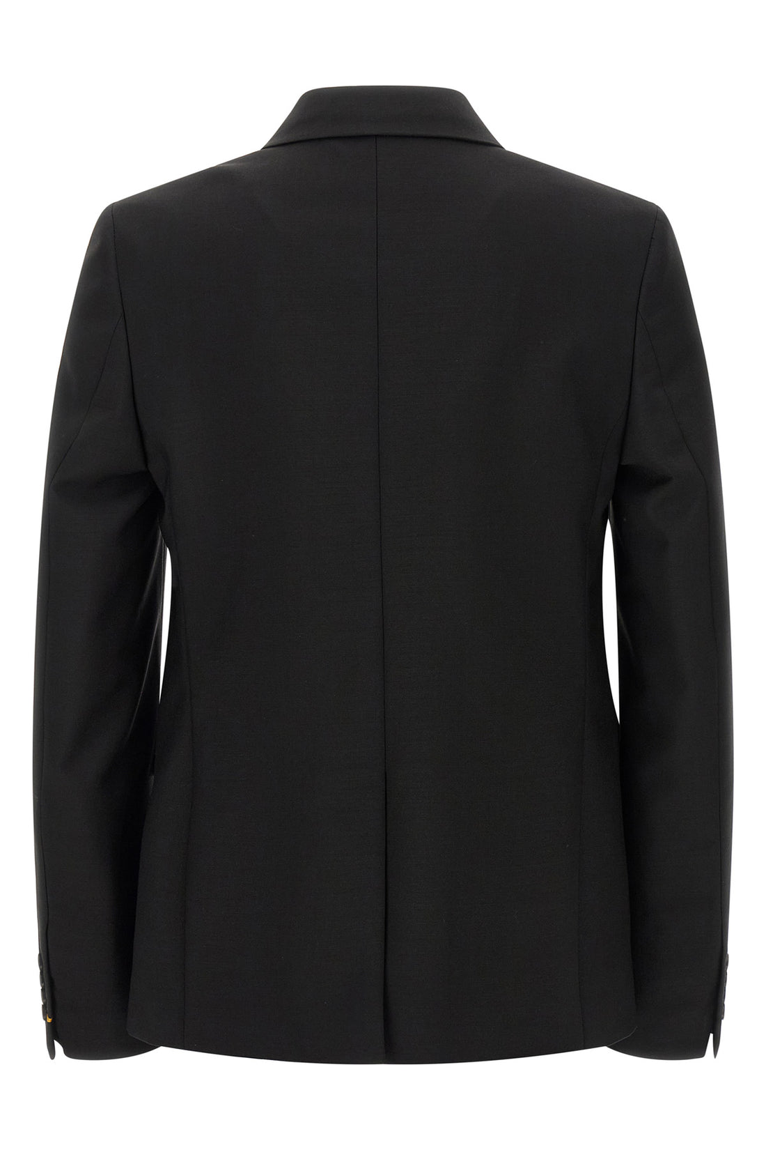 FENDI 48 the fendi black kid mohair blazer