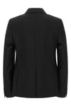 the fendi black kid mohair blazer