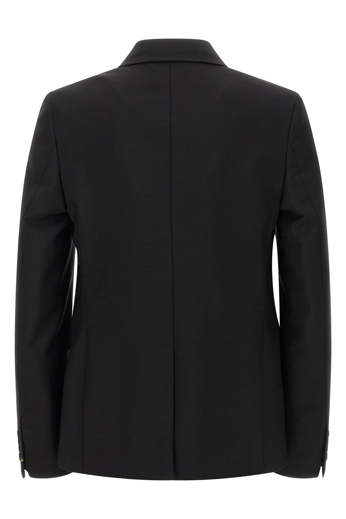 the fendi black kid mohair blazer