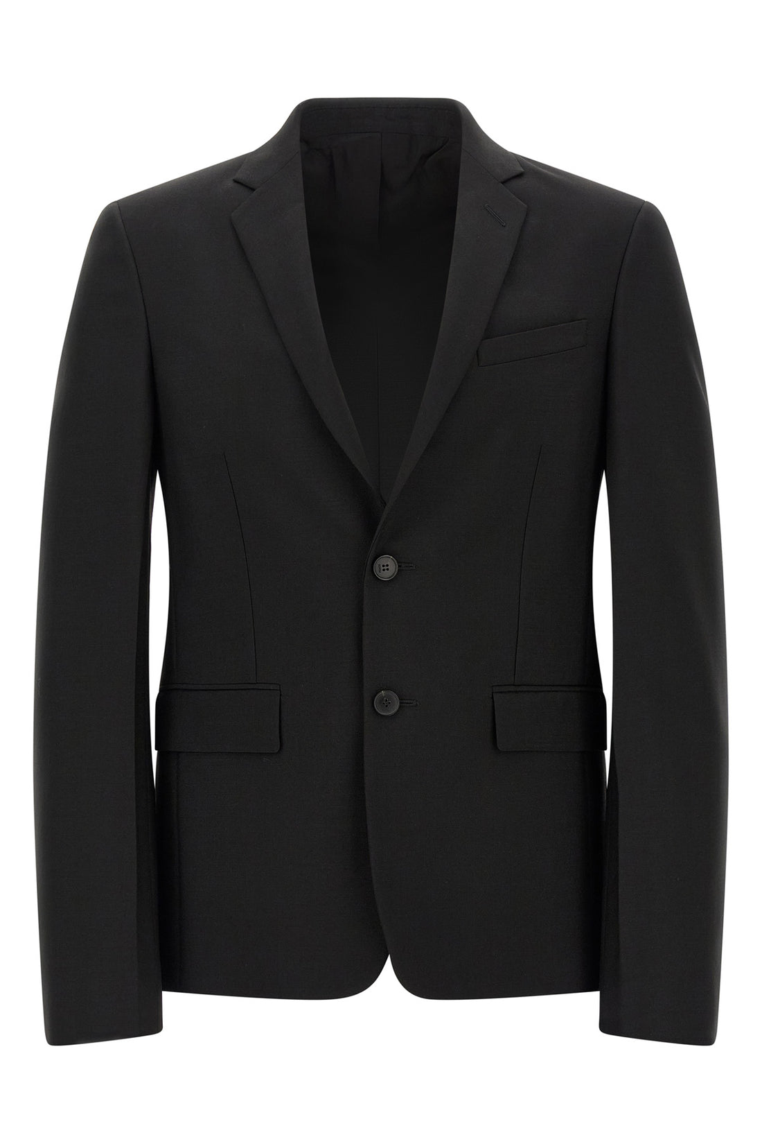 FENDI 48 the fendi black kid mohair blazer