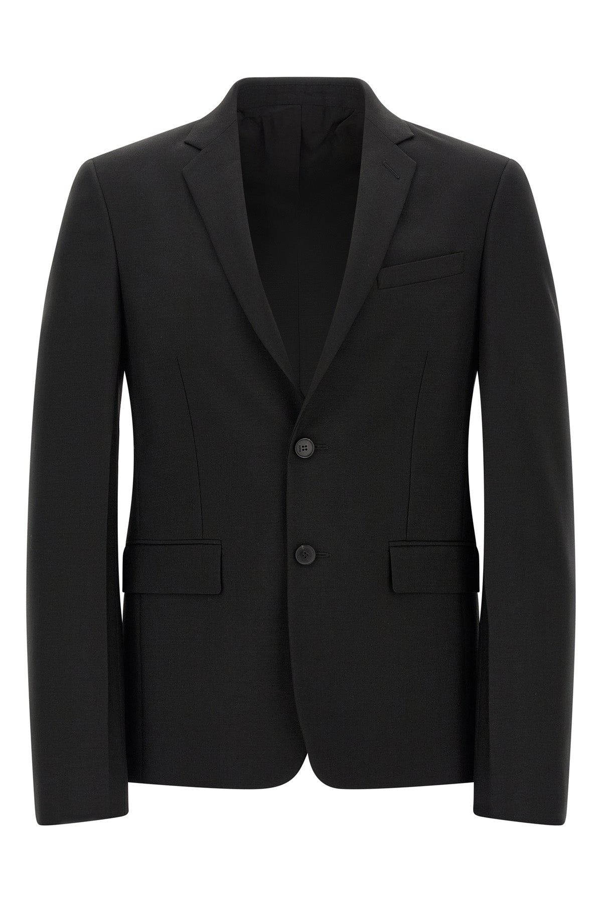 the fendi black kid mohair blazer