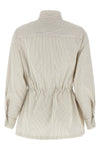 cotton and silk blouson