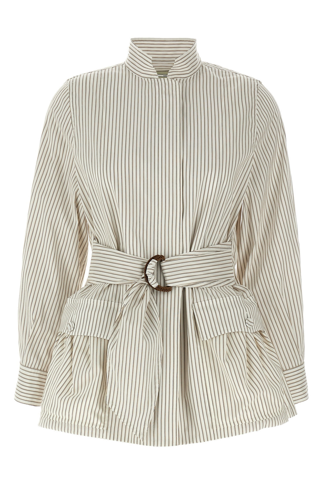 FENDI 40 cotton and silk blouson