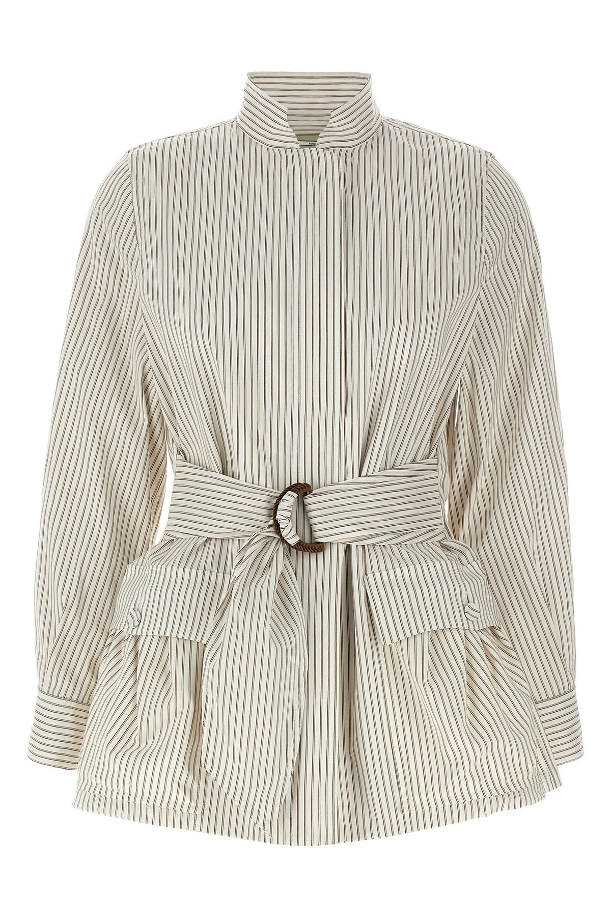 cotton and silk blouson