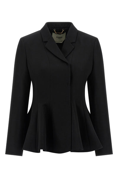 grain de poudre wool blazer jacket