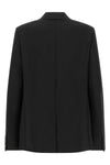 the fendi blazer in kid mohair and virgin wool blend redefines the codes of cont