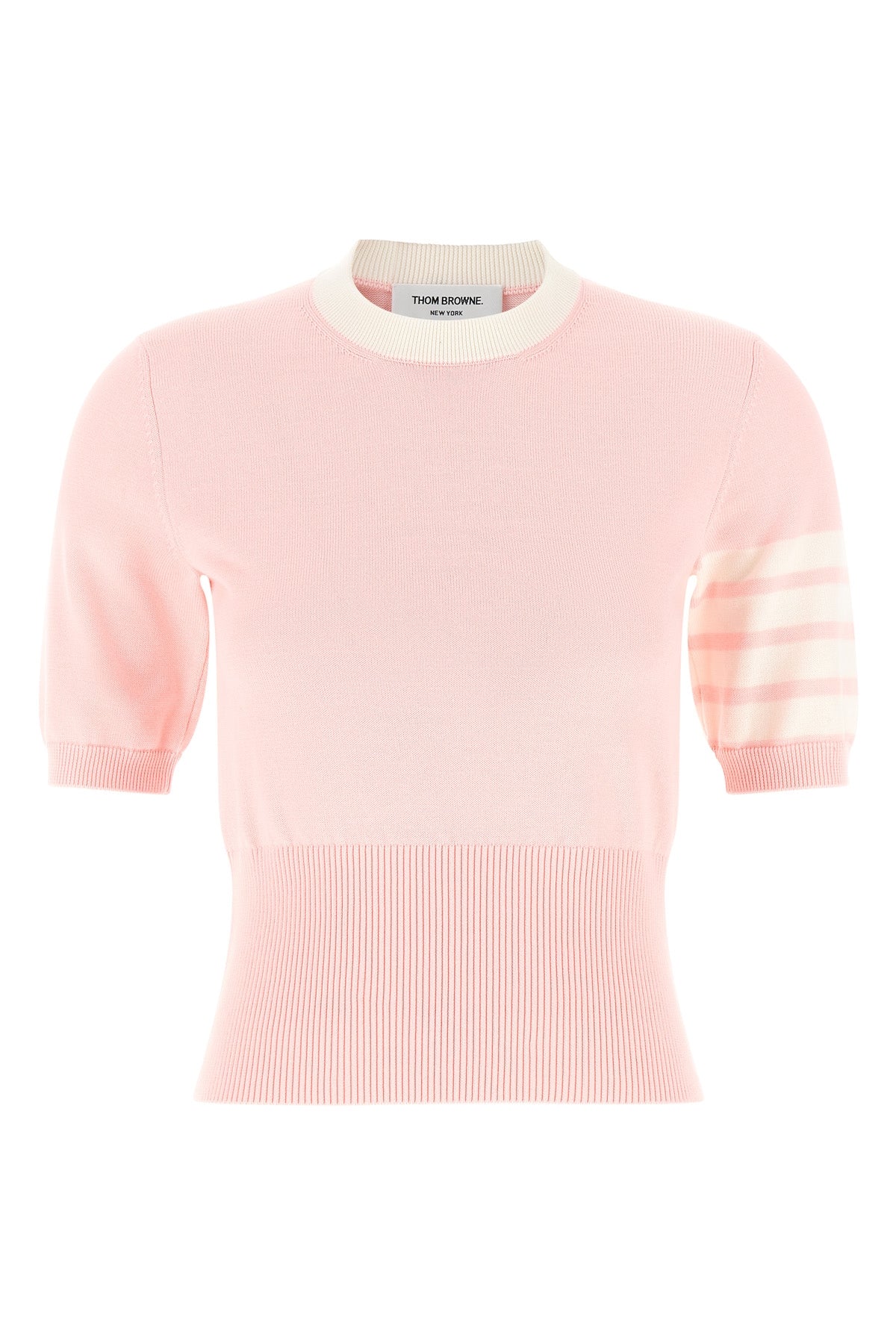 the thom browne pure cotton jersey knit t-shirt sets new standards for luxury ca