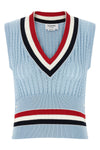 crochet cotton waistcoat