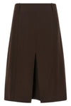 the misenithe anne-mary midi skirt redefines the codes of contemporary tailori