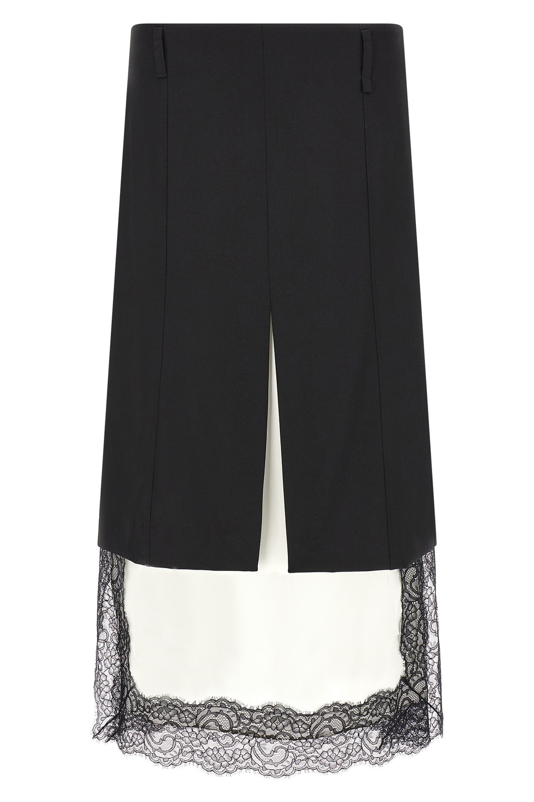 MISENITHE 38 the misenithe skirt redefines the codes of classic tailoring through a play of b