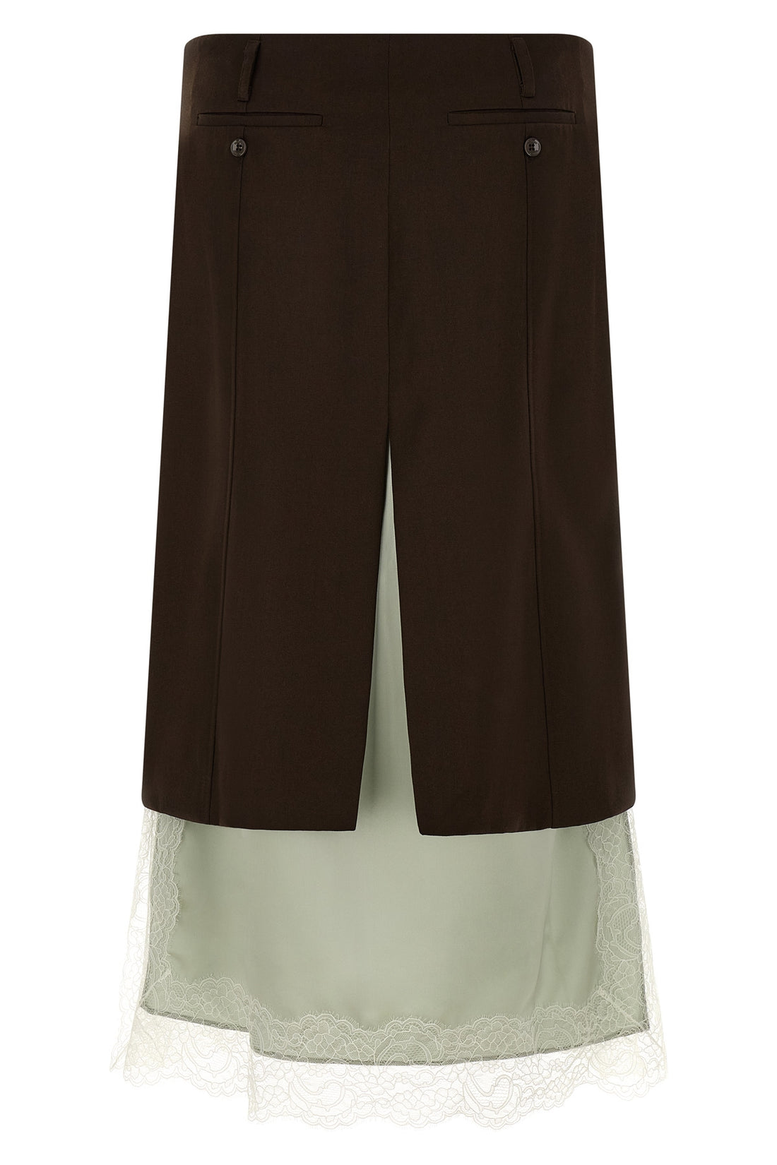 MISENITHE 42 the misenithe lila skirt redefines the codes of tailoring through a sophisticate