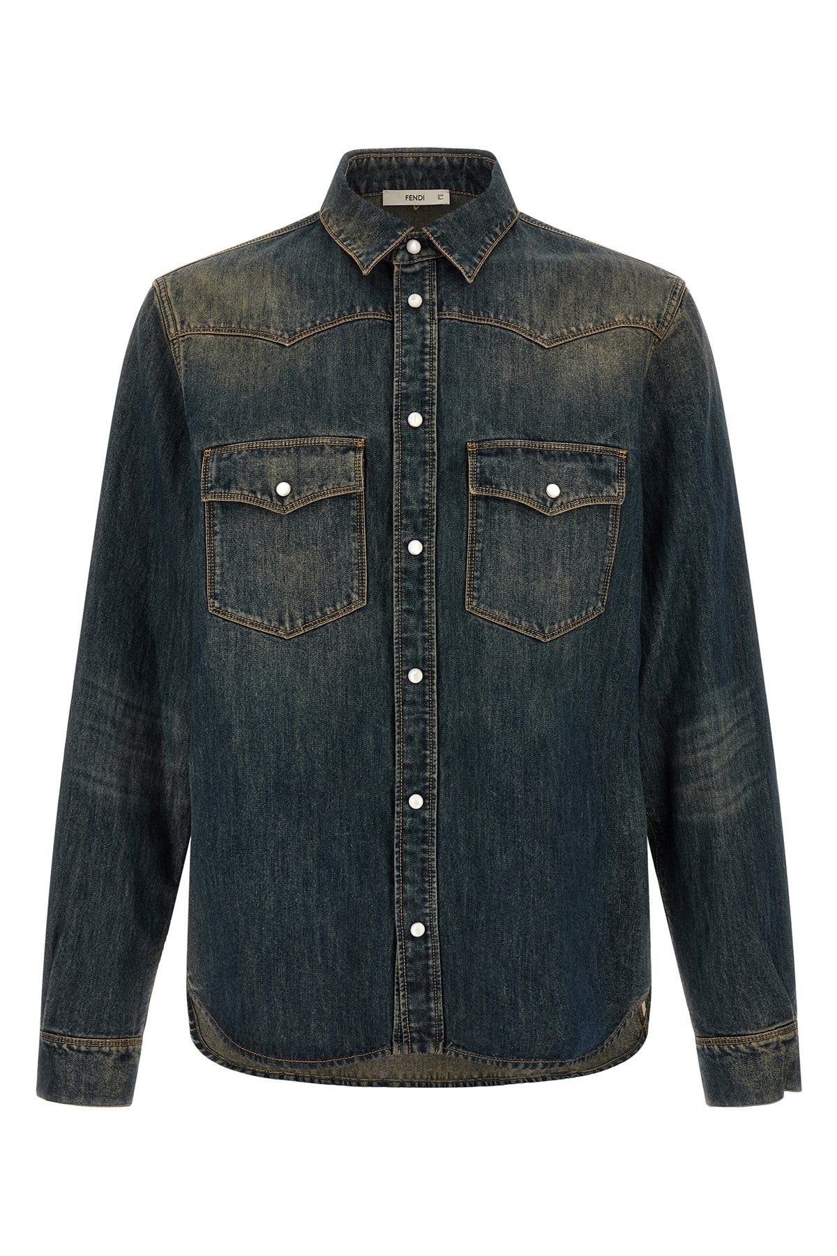 the fendi shirt in bananatex® denim medium weight treated