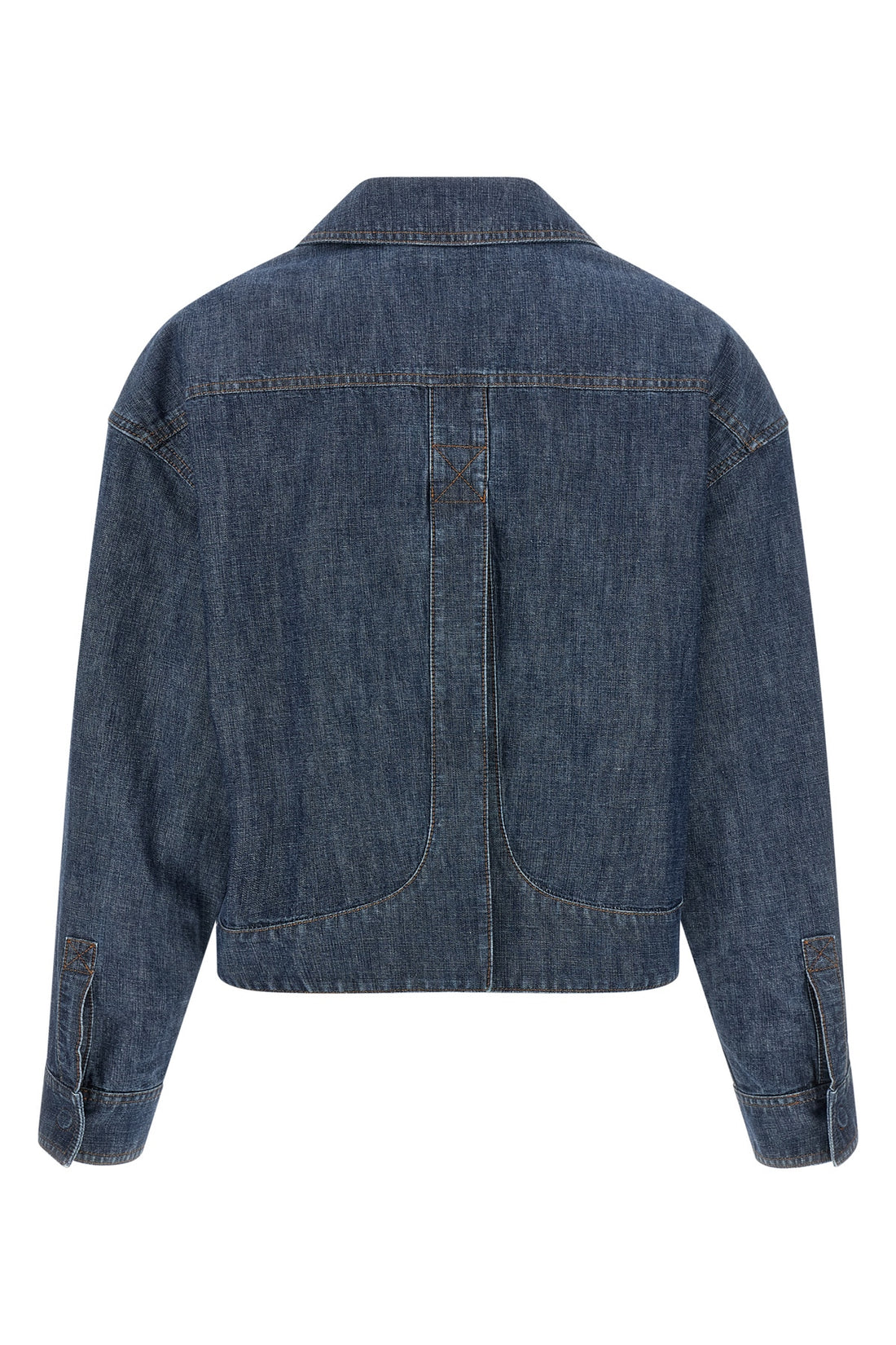 FENDI 40 the fendi chambray denim jacket defines the contemporary outerwear through a pre