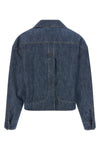 the fendi chambray denim jacket defines the contemporary outerwear through a pre