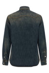 the shirt fendi western in denim reinterprets the codes of workwear clothing t
