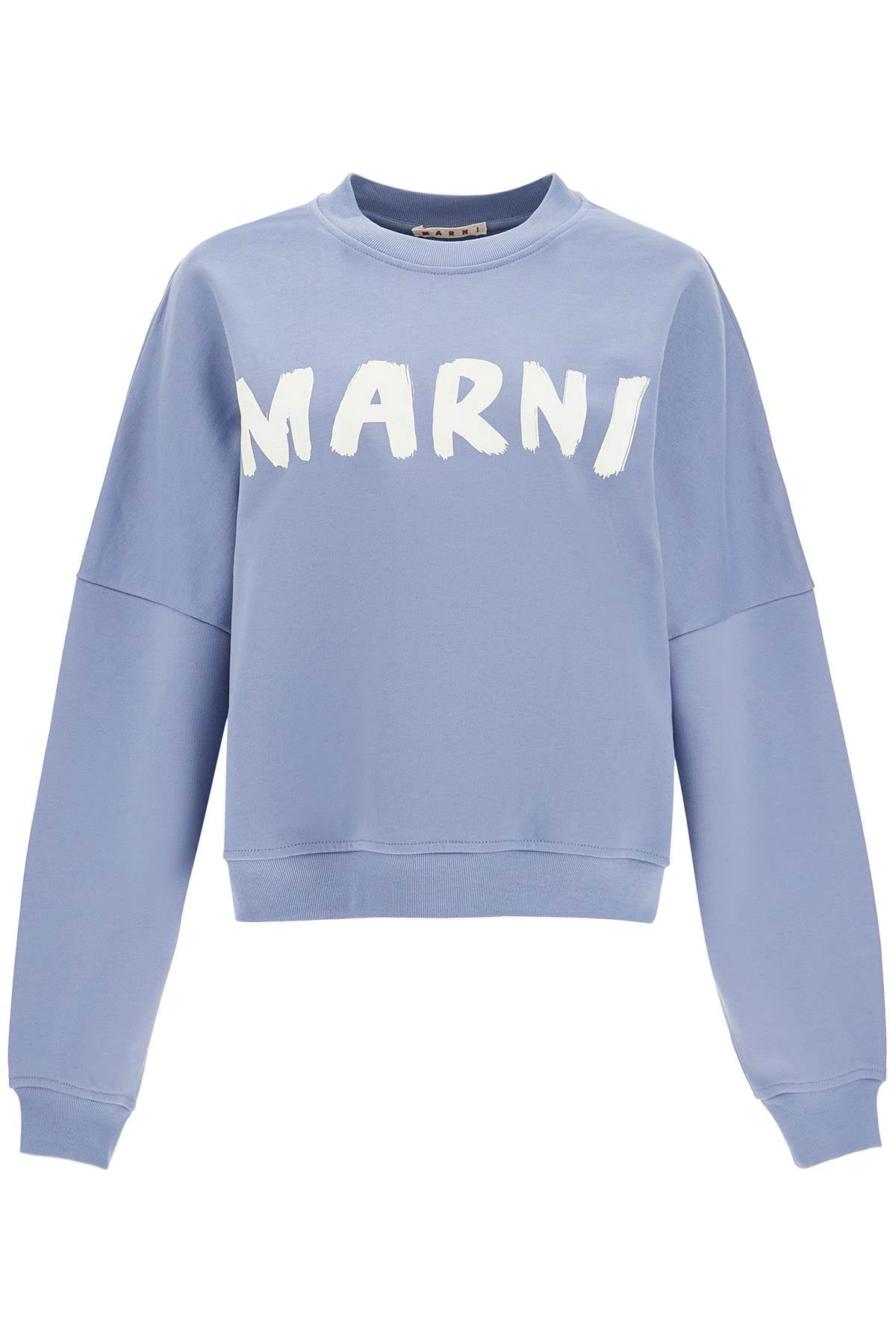 crewneck sweatshirt with logo