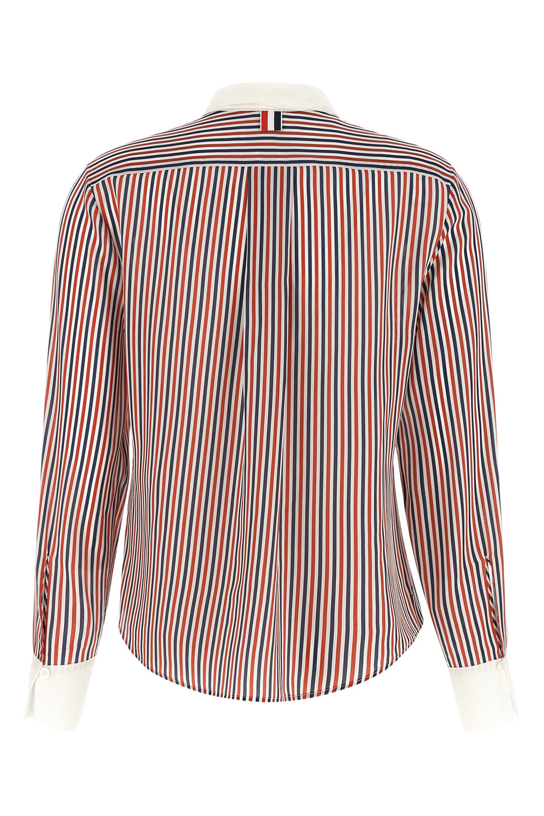 THOM BROWNE 38 the thom browne shirt exemplifies the brands mastery of sartorial subversion