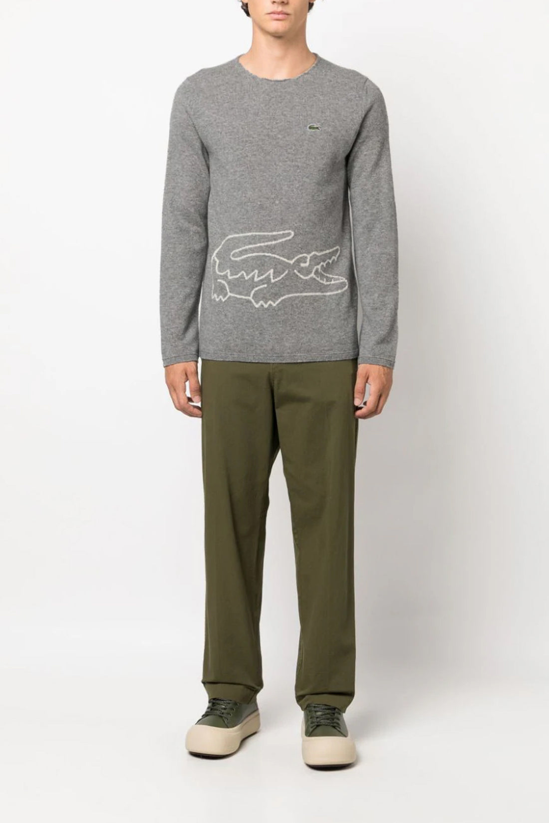 COMME DES GARCONS SHIRT S comme des garcons x lacoste wool