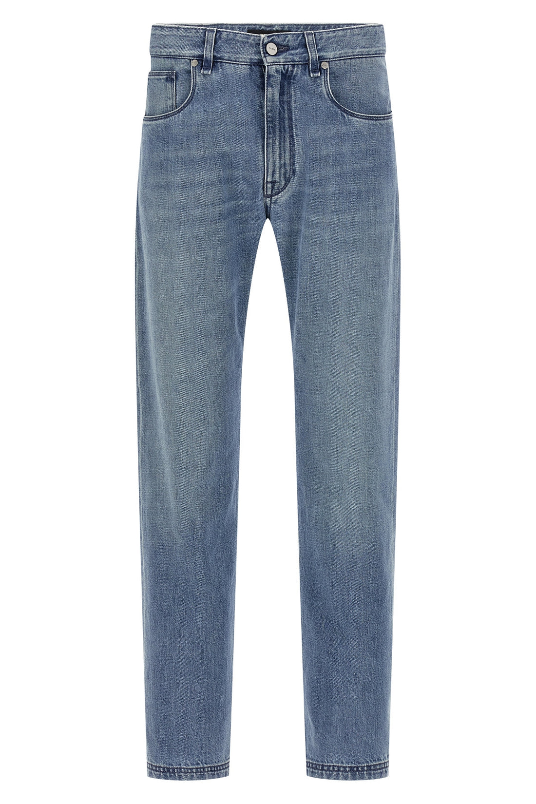 FENDI 30 stonewashed cotton denim jeans