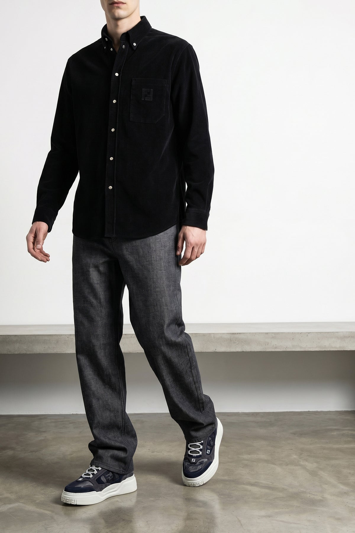 jeans in denim fabric