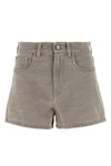 cotton denim shorts