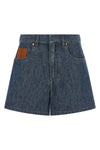 the fendi chambray denim short redefines casual wear through a sartorial luxury