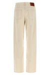 ff reverse garment-dyed cotton denim jeans