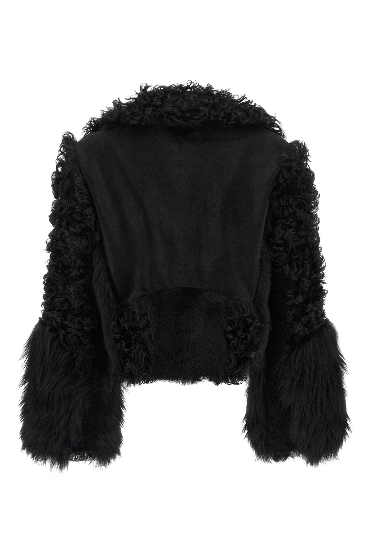 the fendi blouson biker jacket redefines the codes of the outerwear through a