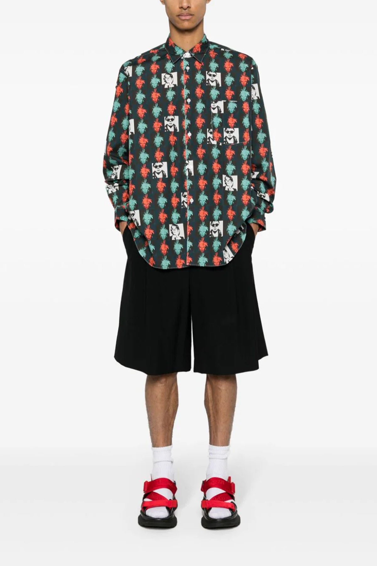 andy warhol cotton shirt