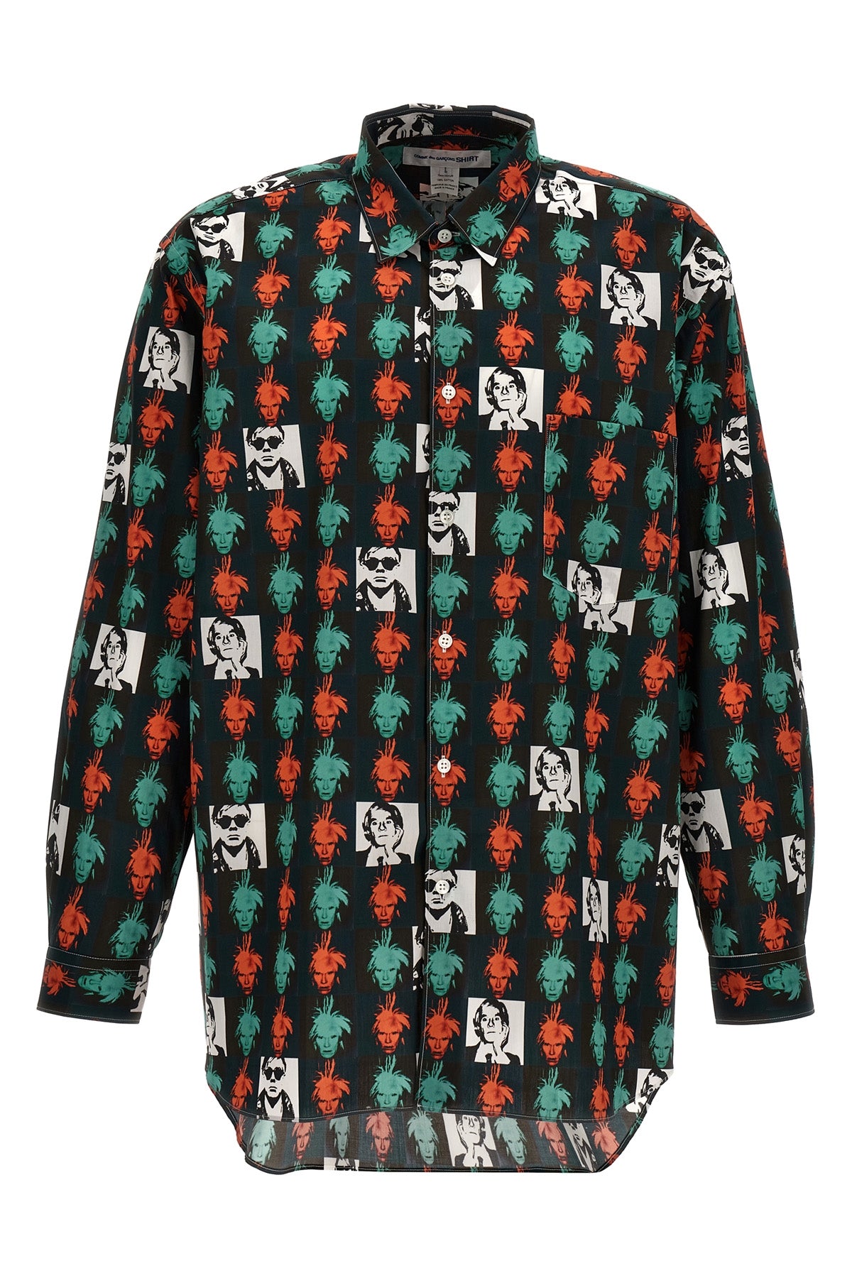 andy warhol cotton shirt
