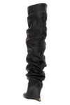 hammered leather cuissardes