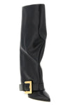 balmains high boots redefine the codes of luxury footwear through a sculptural