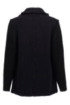 double-breasted wool cloth coat