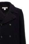 double-breasted wool cloth coat