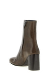 anatomic ankle boots in polished vegetable-tanned leather