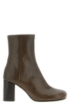 anatomic ankle boots in polished vegetable-tanned leather