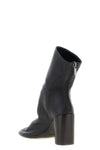 the lemaire glove ankle boots define an enveloping silhouette through a sartor