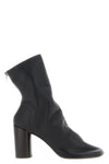 the lemaire glove ankle boots define an enveloping silhouette through a sartor