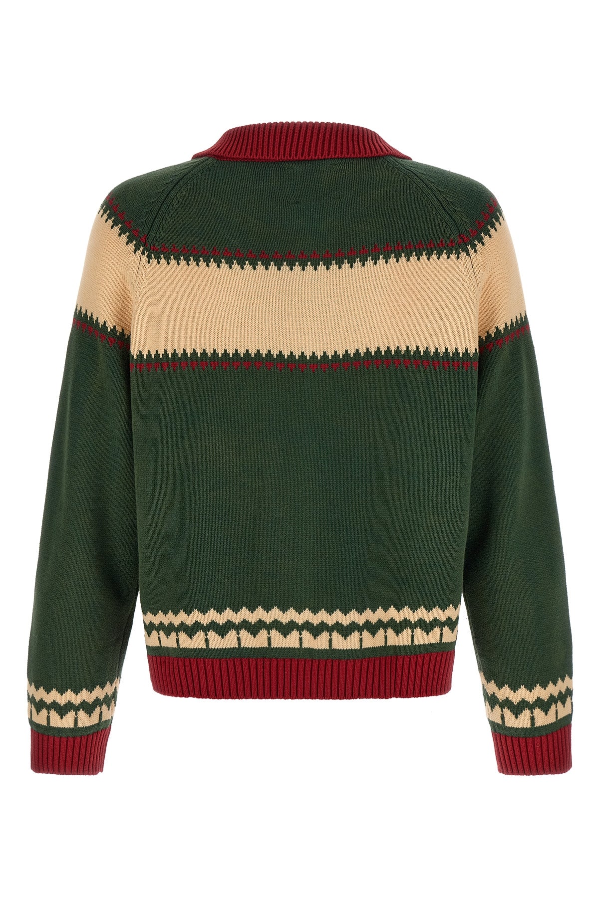 the found cardigan features a silhouette