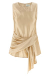 fonda top in silk and viscose blend