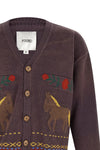 cotton blend cardigan