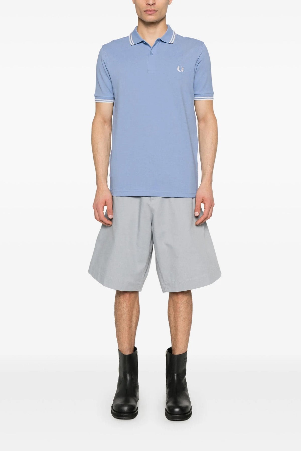 comme des garçons shirt x fred perry cotton piqué polo shirt
