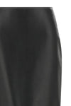 nappa midi skirt