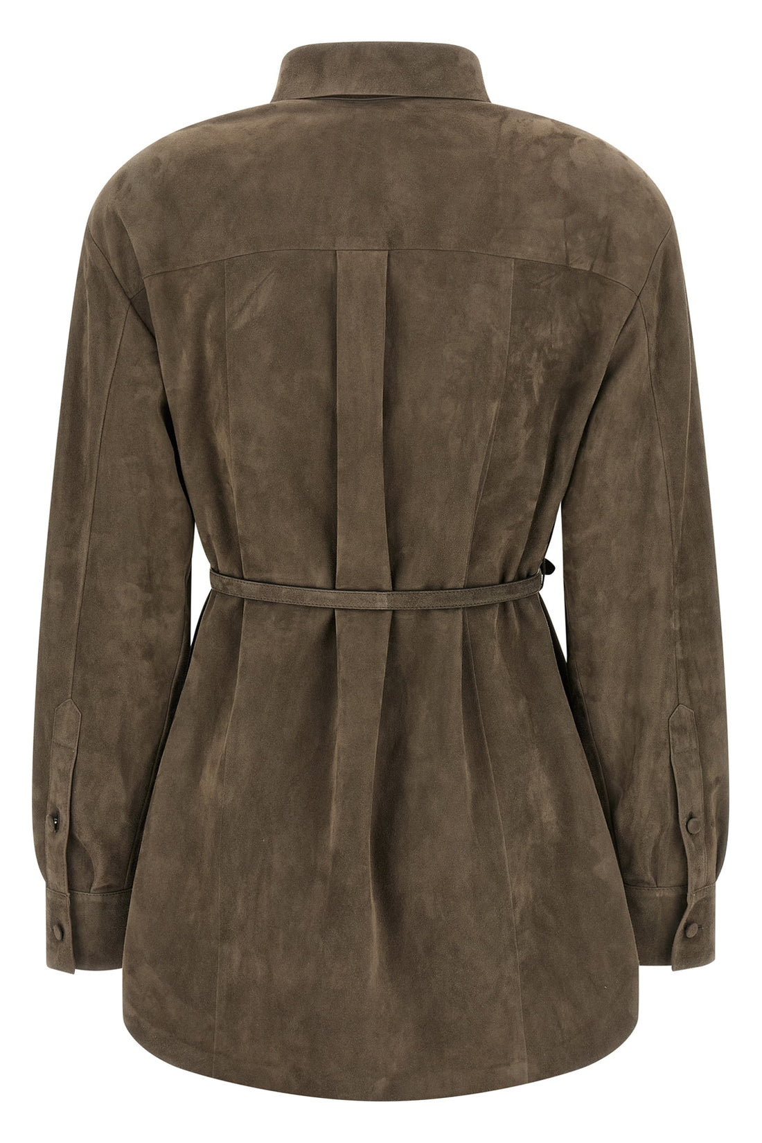 FENDI 44 suede shirt