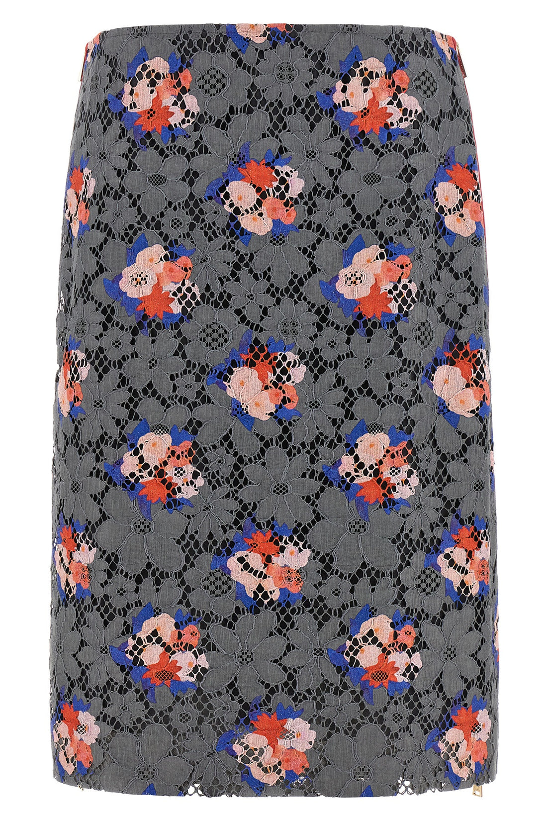 FENDI 38 lace midi skirt