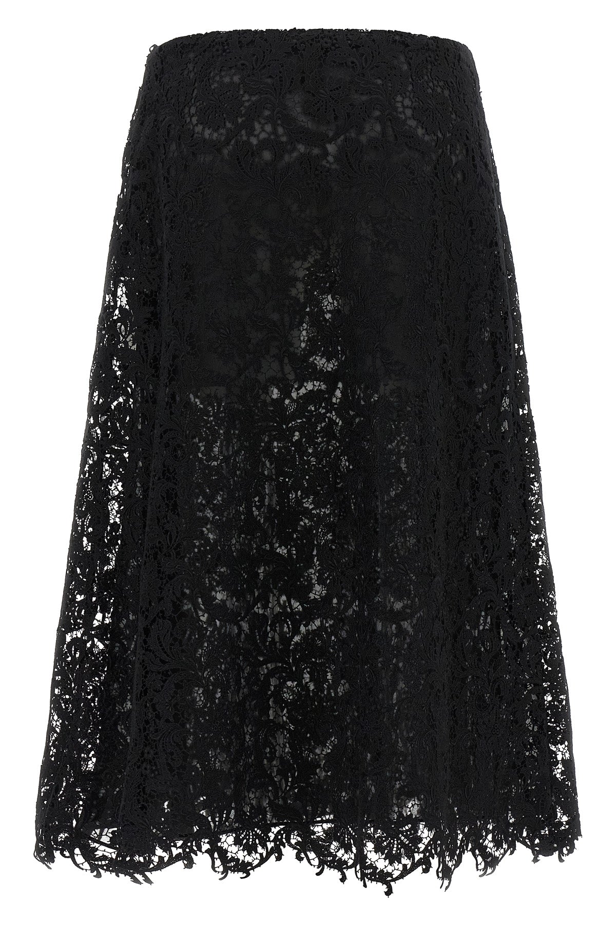 the fendi midi skirt sets new standards of sartorial elegance through a flared s